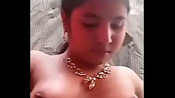 Sexy village girl nude body show in the bathroom